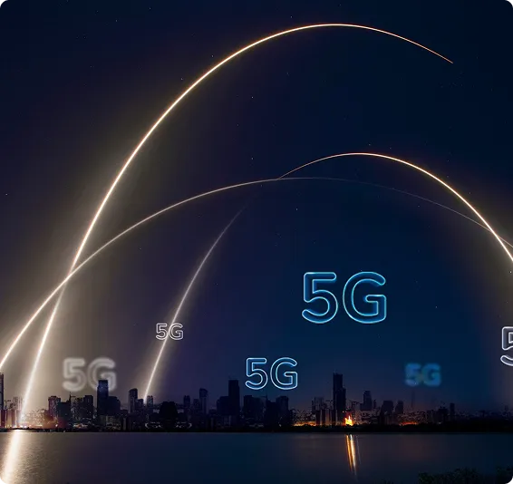 Image representing advanced connectivity through 5G and Internet of Things (IoT) integration