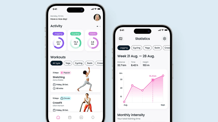 Yoga + Fitness Combo Apps
