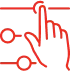 Icon representing mobile app customization options for businesses
