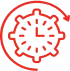 Icon showing efficient power and resource management in mobile apps