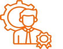 Icon showing experienced mobile app developers with industry expertise