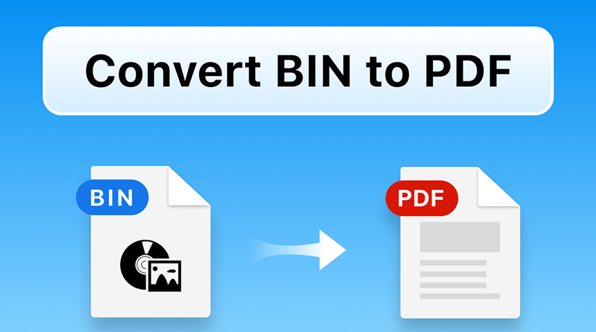 on Android, convert BIN files to a supported format