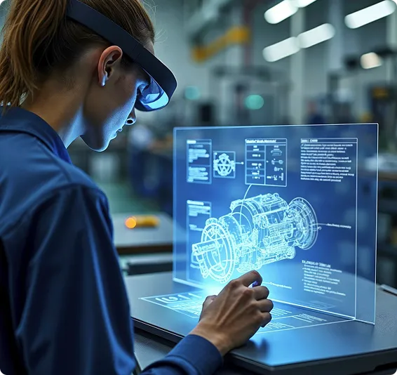 Image showcasing automation of repetitive tasks through RPA technology