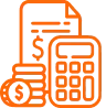 Icon representing secure and scalable finance technology solutions