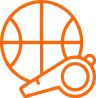 Icon representing apps for sports teams and event management